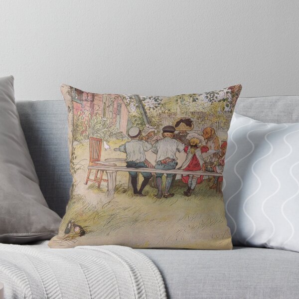 Item preview, Breakfast under the big birch - Carl Larsson designed and sold by themasters.