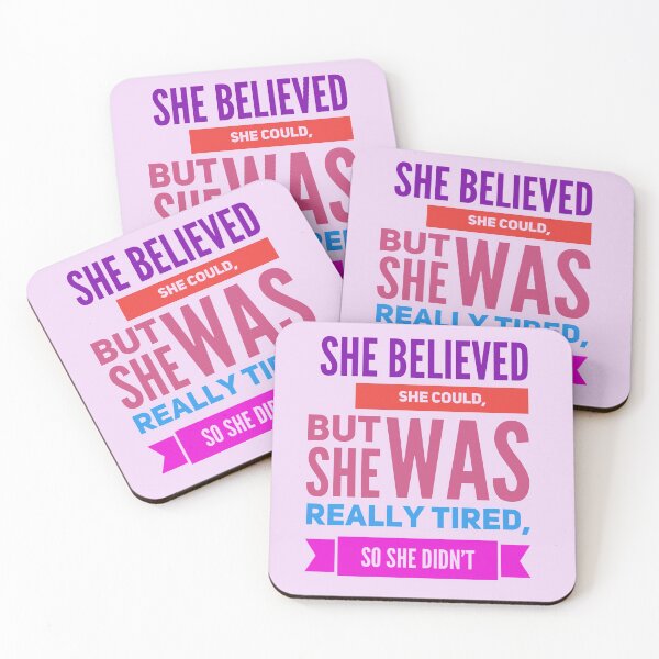 Item preview, She believed she could but she was really tired so she didn't  designed and sold by aussieforgood.