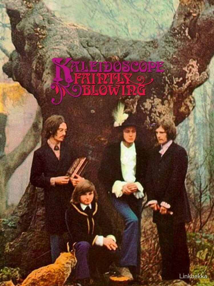 "Kaleidoscope UK Band Faintly Blowing Album Art" iPhone Case for Sale