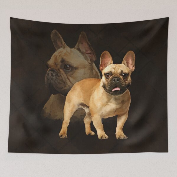 Item preview, French Bulldog -Frenchie Dog designed and sold by k9printart.