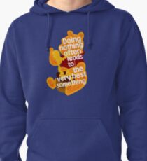Doing nothing bear Pullover Hoodie