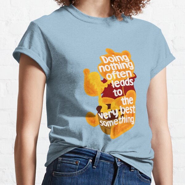 Haciendo nada oso Camiseta clásica