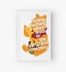 Doing nothing bear Hardcover Journal