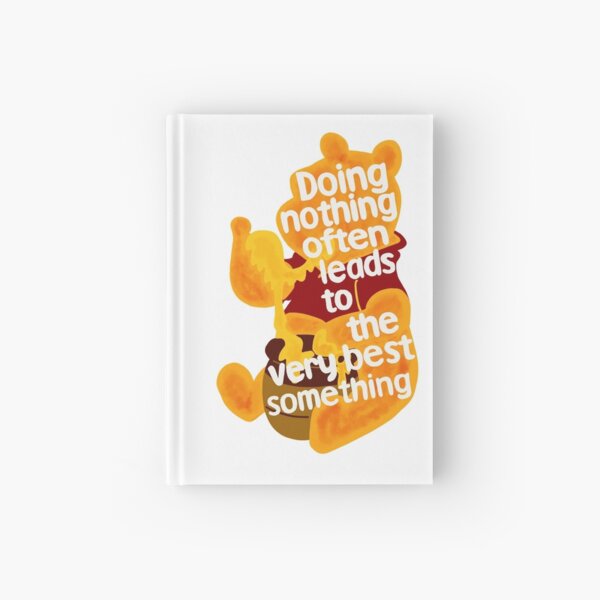 Doing nothing bear Hardcover Journal