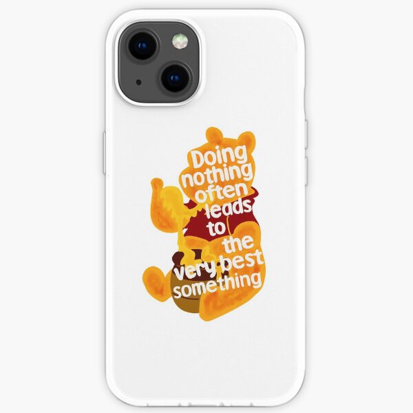 Doing nothing bear iPhone Soft Case