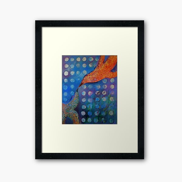 From One Bird to Another Framed Art Print