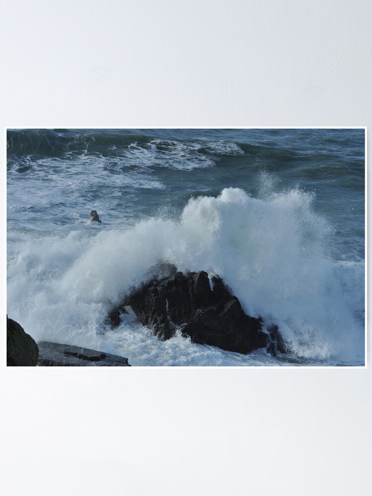 Thumbnail 1 of 3, Poster, Storm Spray designed and sold by imageworld.
