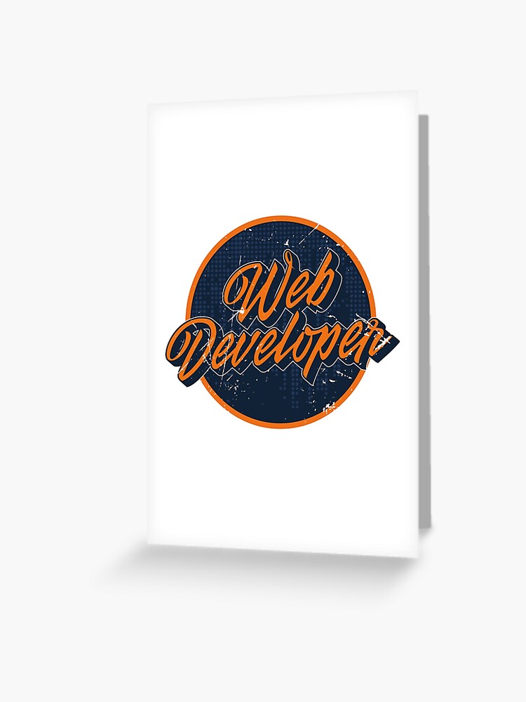 unique web developer simple logo creative design in flat style with color . web  designer logo creative design for identity and community Stock Vector |  Adobe Stock
