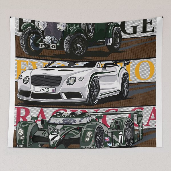 Item preview, Bentley evolution and heritage from the original classic to the race car. designed and sold by Stephen Coppock.