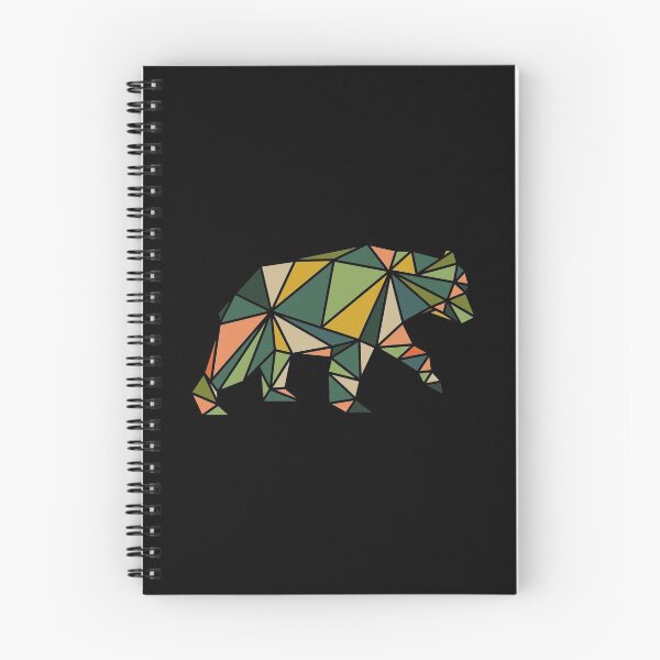 Item preview, Colorful geometric bear designed and sold by sashica.