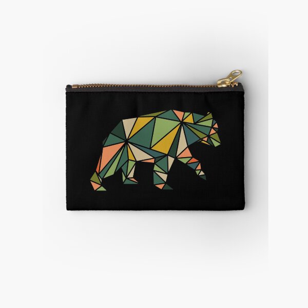 Item preview, Colorful geometric bear designed and sold by sashica.