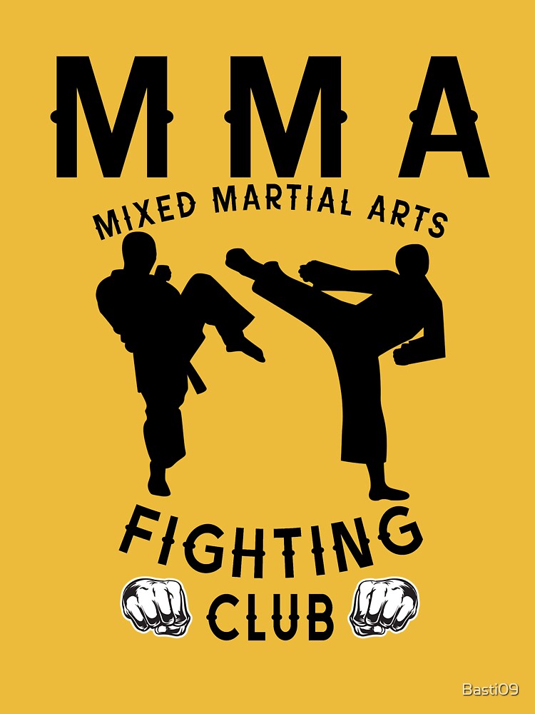 Arts martiaux mixtes Sport Combat MMA' T-shirt bio col V Homme
