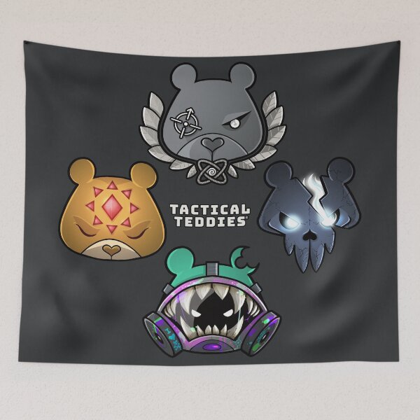 Item preview, Tactical Teddies ® faction crests designed and sold by hiwez.