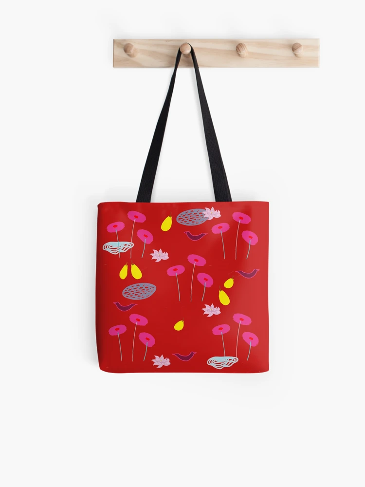 Art Tote Bag // Flowers / Birds / Nature / Colors