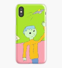 "Tommy Tries to Touch Tomorrow" by Richard F. Yates iPhone Case