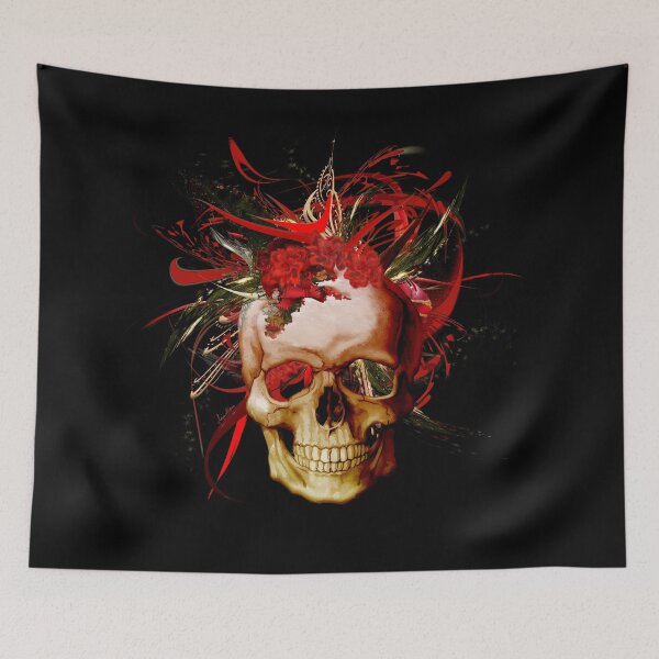 Item preview, Christmas Mismatch Skull by MJVISION designed and sold by mjvisiondesign.