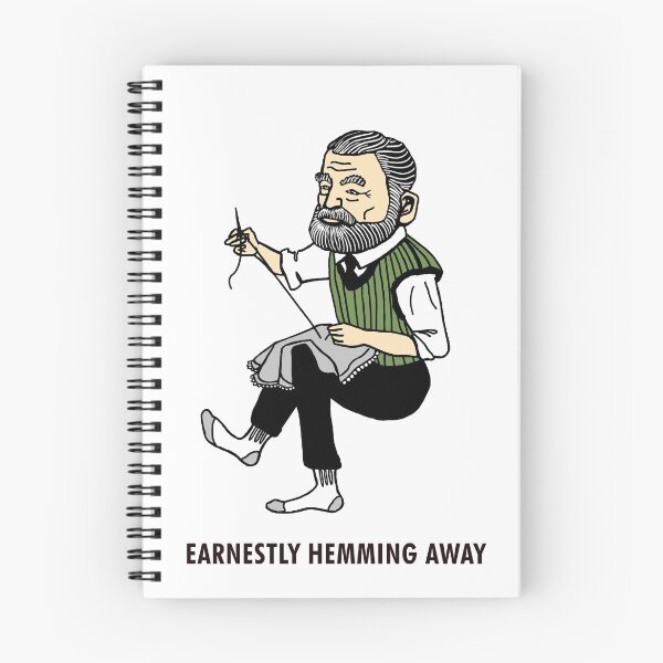 Item preview, "Earnestly Hemming Away" designed and sold by Landis Blair.
