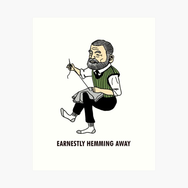 Aperçu de l'œuvre "Hemingly Away loin" créée et vendue par Landis Blair.