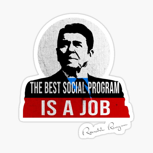 Item preview, Ronald Reagan Retro Design with the US Flag's Colors designed and sold by Equanimity7.
