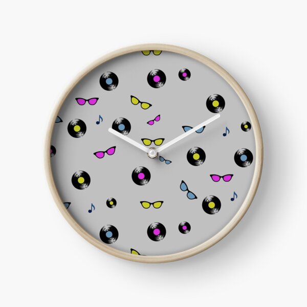 Candy Vinyl Clock