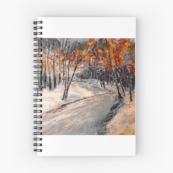 Item preview, Winter Landscape, a walk in the woods with snow designed and sold by AngelaJCartner.
