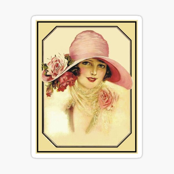 Item preview, FLAPPER : Vintage 1929 Pinup Print designed and sold by posterbobs.