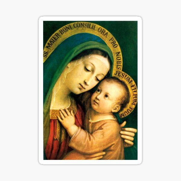 Item preview, Our Lady of Good Counsel by Pasquale Sarullo (19th century) designed and sold by PZAndrews.