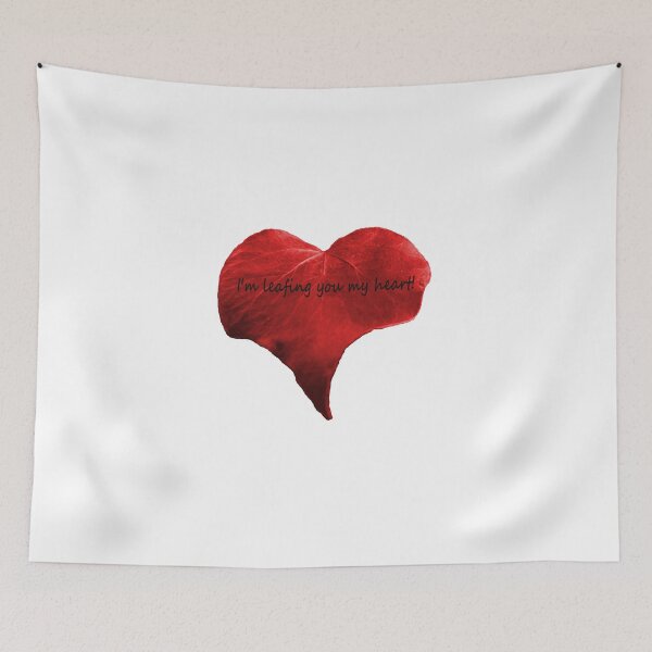 Item preview, I leaf you my heart designed and sold by derbyshireduck.