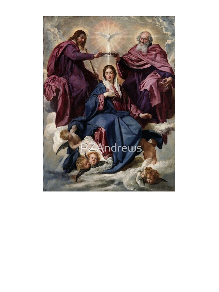 Coronation of the Virgin - Diego Velázquez" Kids T-Shirt for Sale by PZAndrews | Redbubble