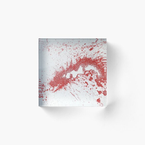 Bloodfire Dragon by Kristen Brown Acrylic Block