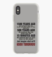 TOMORROW iPhone Case