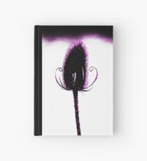 purple teasel Hardcover Journal