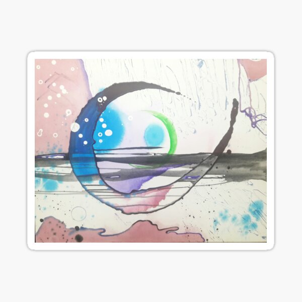 Luna Sea by Kristen Brown Sticker