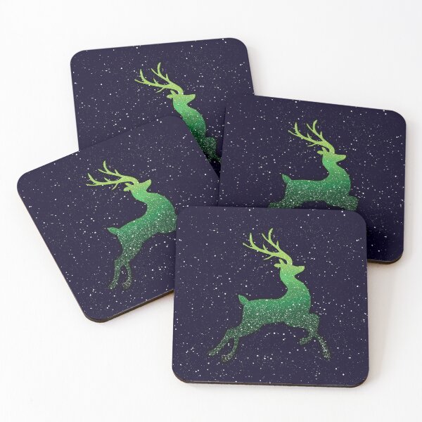 Item preview, Flying Reindeer in the Sky designed and sold by just-art.