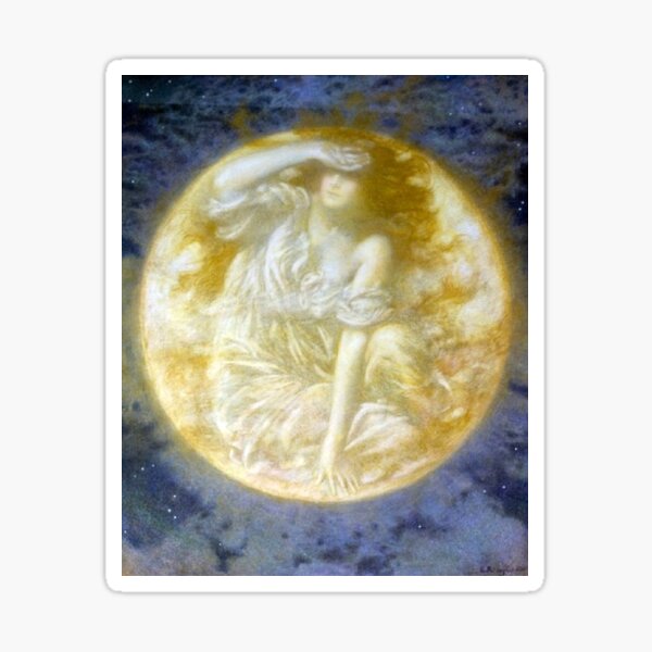 Artikel-Vorschau von Der strahlende Mond - Robert Edward Hughes, designt und verkauft von forgottenbeauty.