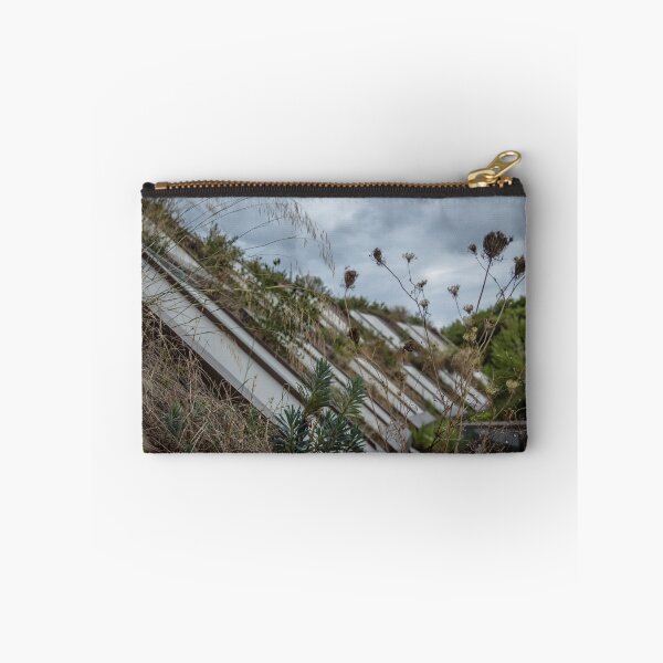 Item preview, Building with grass and vegetation along balconies on cold winter day designed and sold by Maor Winetrob.