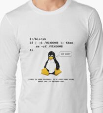 Windows Sucks Long Sleeve T-Shirt