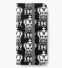 Birthday Boy Shirt - Kings Are Born In 1967 iPhone Wallet/Case/Skin