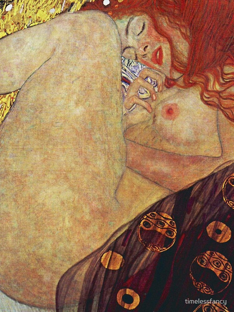 Aperçu 4 sur 4. Coque iPhone avec l'œuvre Gustav Klimt Danaë créée et vendue par timelessfancy.
