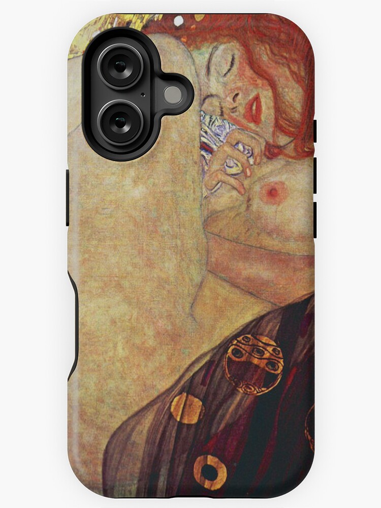 Aperçu 1 sur 4. Coque iPhone avec l'œuvre Gustav Klimt Danaë créée et vendue par timelessfancy.