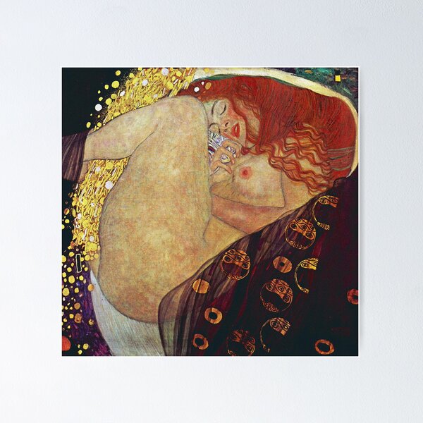 Aperçu de l'œuvre Gustav Klimt Danaë créée et vendue par timelessfancy.