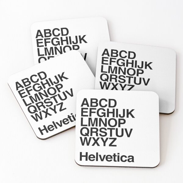 Item preview, Helvetica Alphabet. designed and sold by MattWildin.
