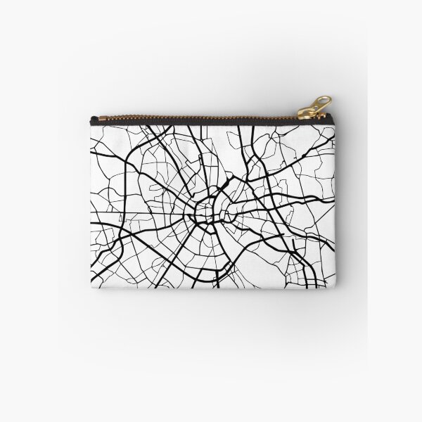 Item preview, COLOGNE GERMANY BLACK CITY STREET MAP ART designed and sold by deificusArt.