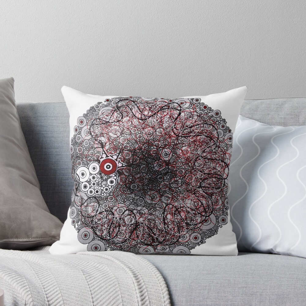 Item preview, Throw Pillow designed and sold by ArtPone.