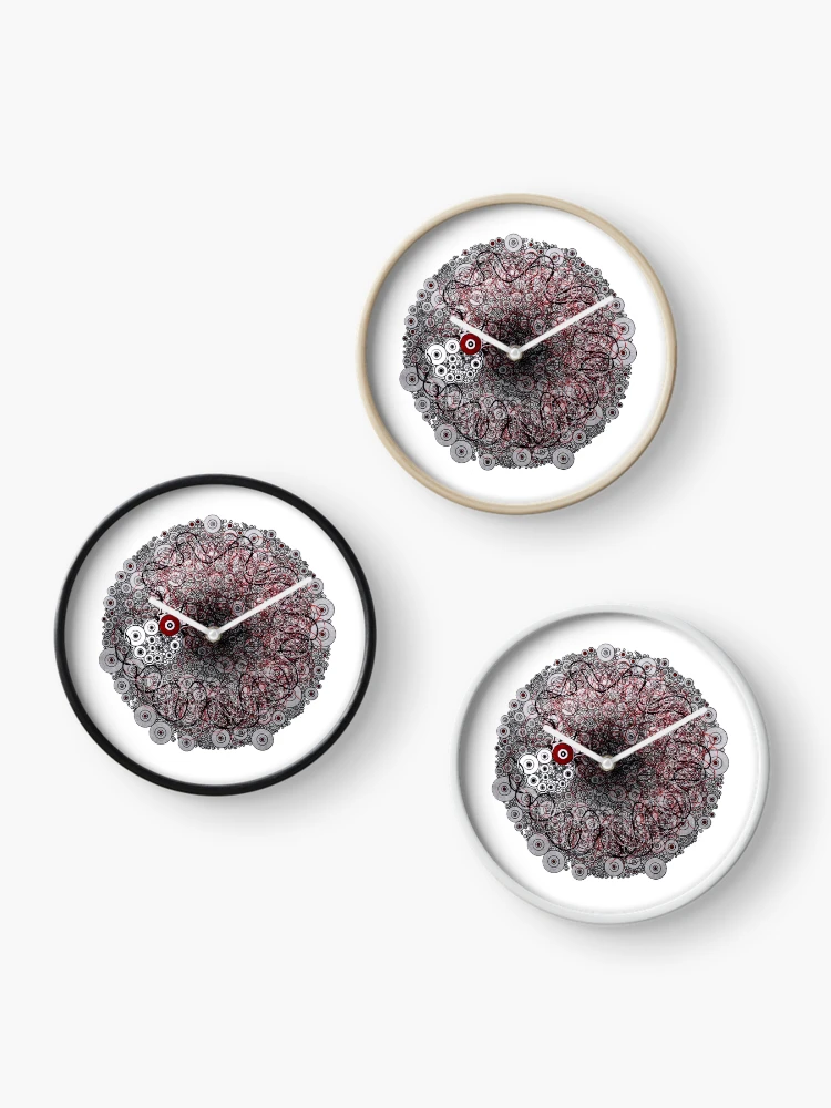 Thumbnail 3 of 4, Clock, Circulation designed and sold by Michael Orr.