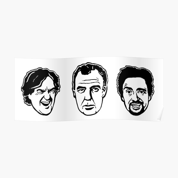 Jeremy Clarkson, Richard Hammond, James May Poster