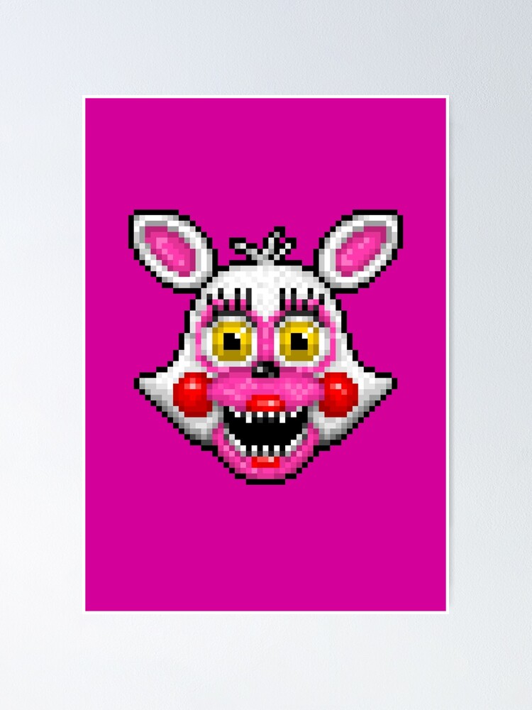 Adventure Withered Chica - FNAF World - Pixel Art Poster for Sale by  GEEKsomniac