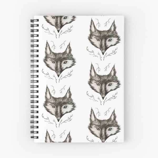 Item preview, Wolf (repeat pattern) designed and sold by Lucilla Jones.