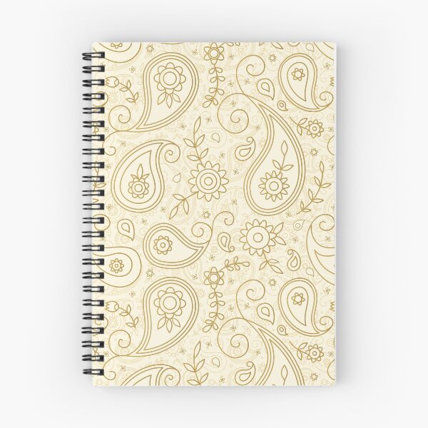 Item preview, Gold paisley pattern designed and sold by IrmaIrma.
