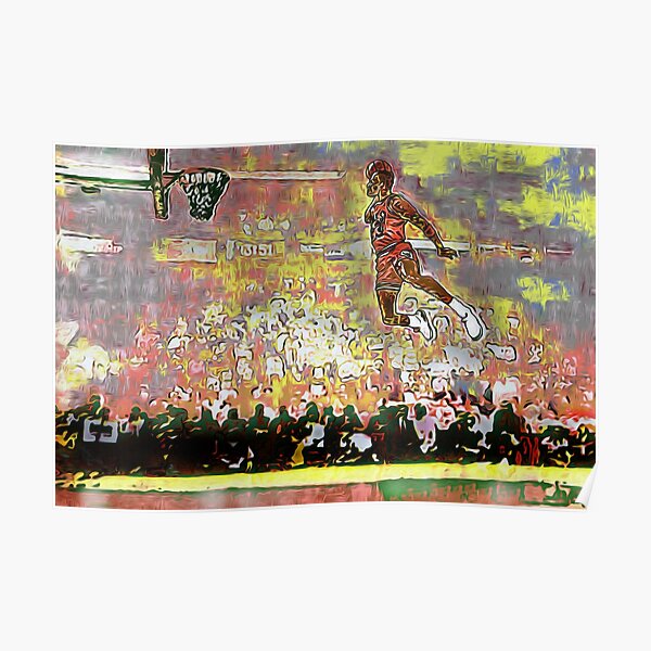 Jordan Firewoks Version - www.art-customized.com Poster